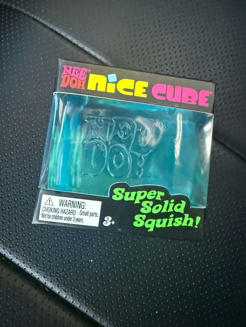 NeeDoh Nice Cube Super Solid Squish Fidget Toy Schylling